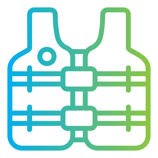 kamizelka ratunkowa Generic Gradient ikona