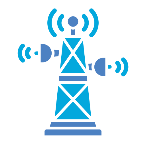 signaal toren Generic Blue icoon