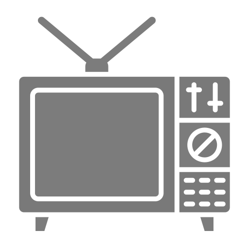 televisie Generic Grey icoon