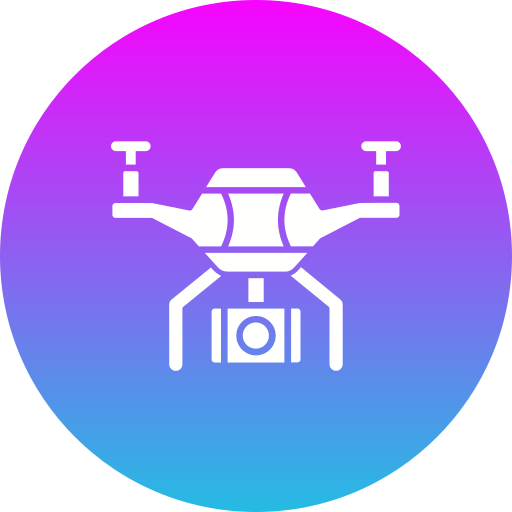 drone Generic Flat Gradient icoon