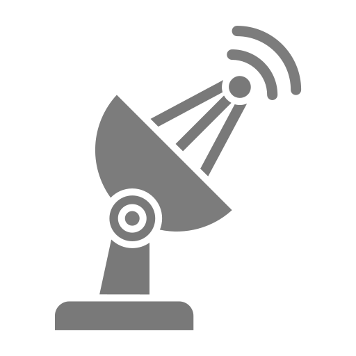 antenna parabolica Generic Grey icona