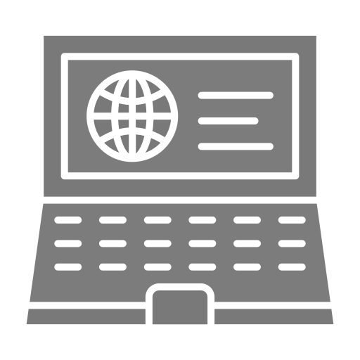 Компьютер подключен к сети Generic Grey иконка