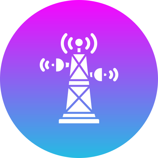 Signal tower Generic Flat Gradient icon