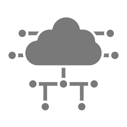 computación en la nube Generic Grey icono