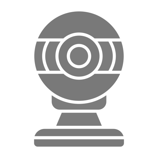 webcam Generic Grey icoon