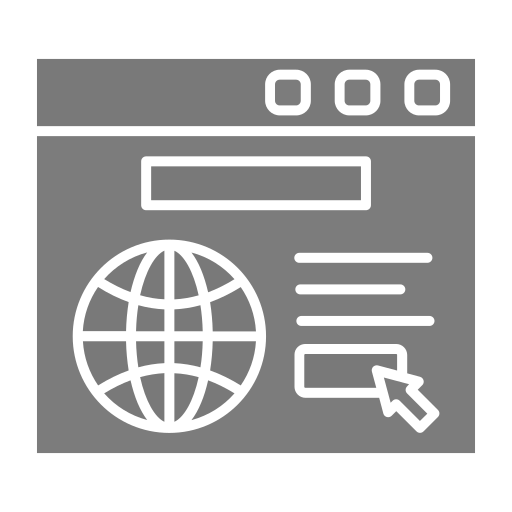 web browser Generic Grey иконка
