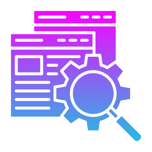 optimisation web Generic Flat Gradient Icône