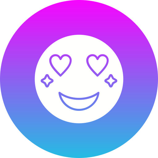 emoticon Generic Flat Gradient icoon