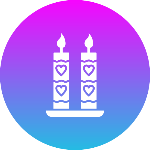 Candle Generic Flat Gradient icon