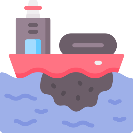 Water pollution Special Flat icon