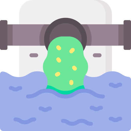 水質汚染 Special Flat icon