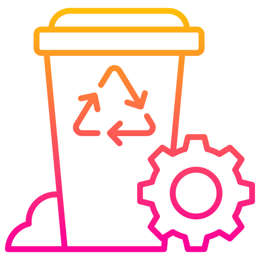 Recycling Generic Gradient icon