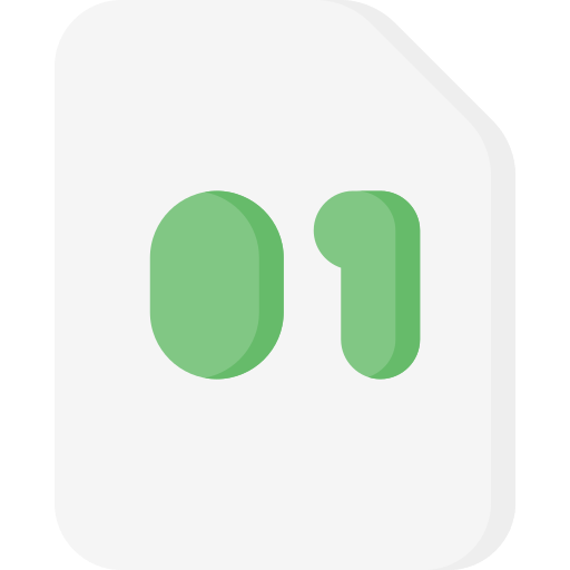 バイナリ Generic Flat icon