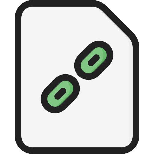 Link Generic Outline Color icon