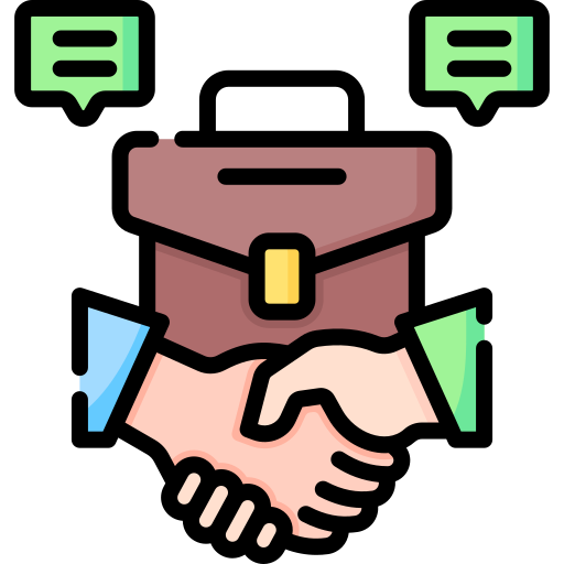 Handshake Special Lineal color icon