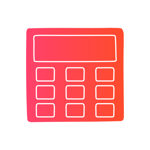 taschenrechner Generic Flat Gradient icon