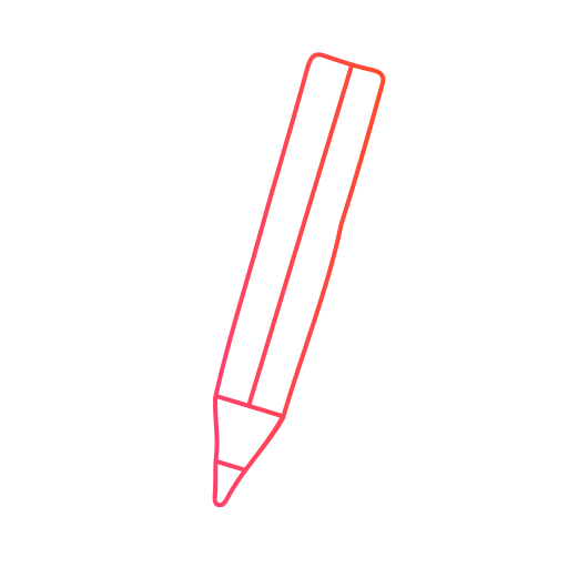 crayon Generic Gradient Icône