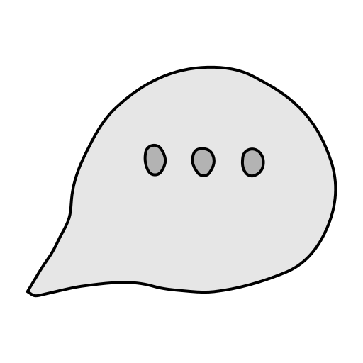 Message Generic Thin Outline Color icon