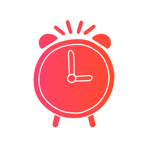 Alarm clock Generic Flat Gradient icon