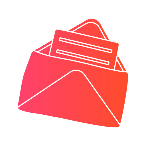carta Generic Flat Gradient icono