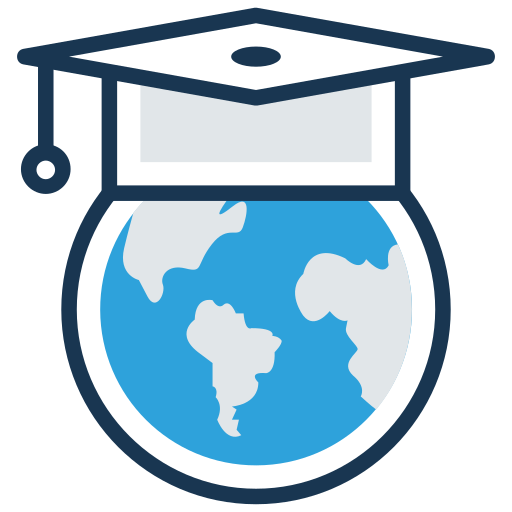 edukacja globalna Generic Rounded Shapes ikona