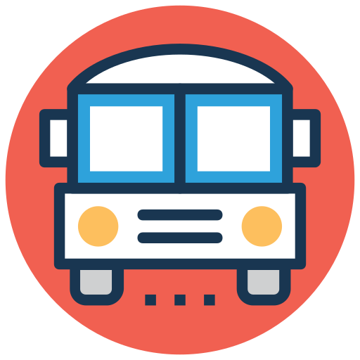 autobús escolar Generic Rounded Shapes icono