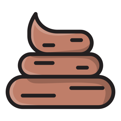 Poo Generic Outline Color icon