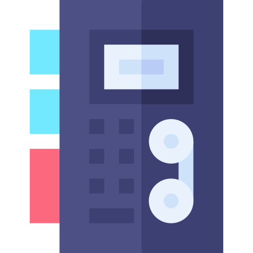 dictáfono Basic Straight Flat icono