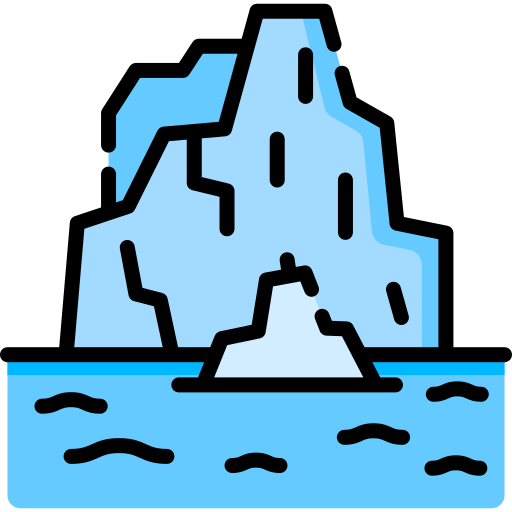 氷河 Special Lineal color icon