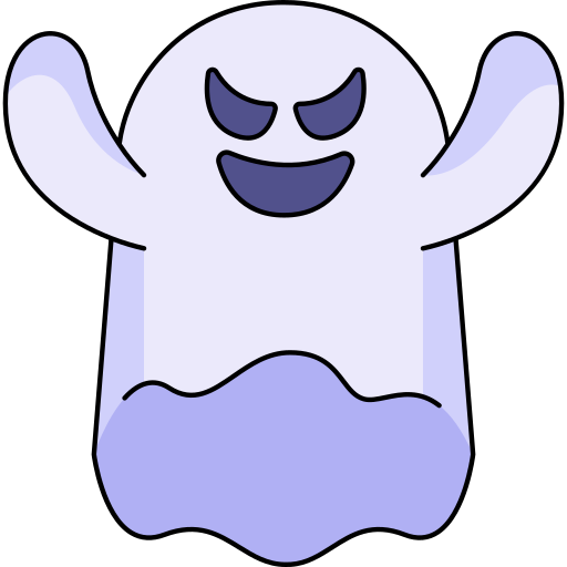 fantasma Generic Thin Outline Color icono