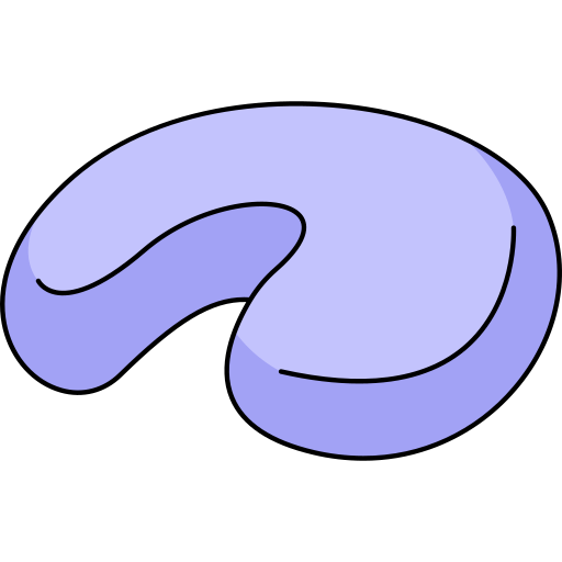 nackenpolster Generic Thin Outline Color icon