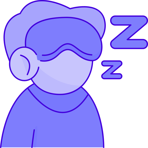 Sleep Generic Thin Outline Color icon