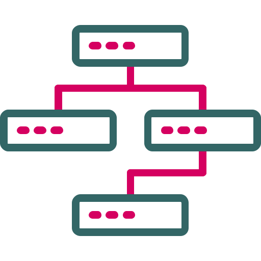 estructura Generic Outline Color icono