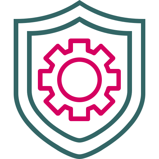 Shield Generic Outline Color icon