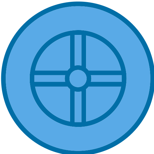 wiel Generic Blue icoon
