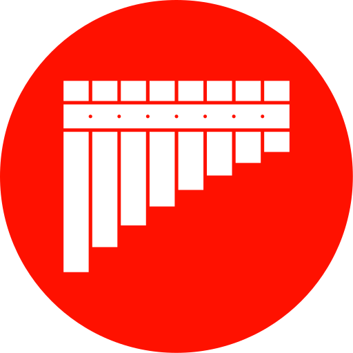 Pan flute Generic Mixed icon