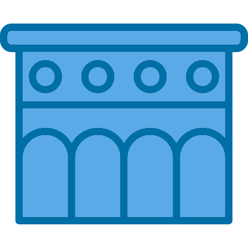 aquädukt Generic Blue icon