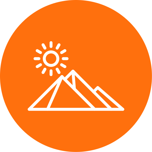 エジプトのピラミッド Generic Flat icon
