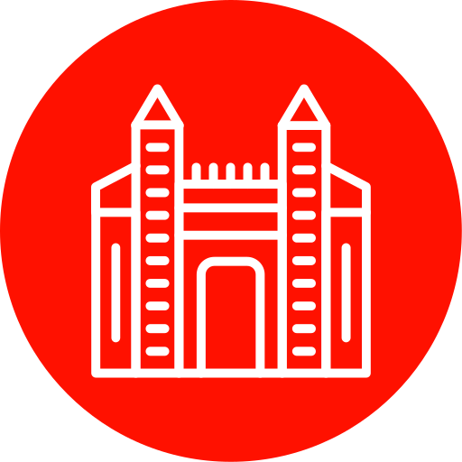 Ishtar gate Generic Flat icon
