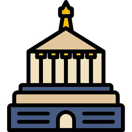 Галикарнасский мавзолей Generic Outline Color иконка