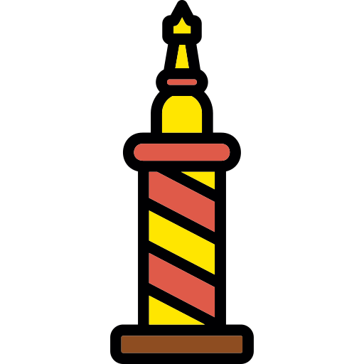 columna de trajan Generic Outline Color icono