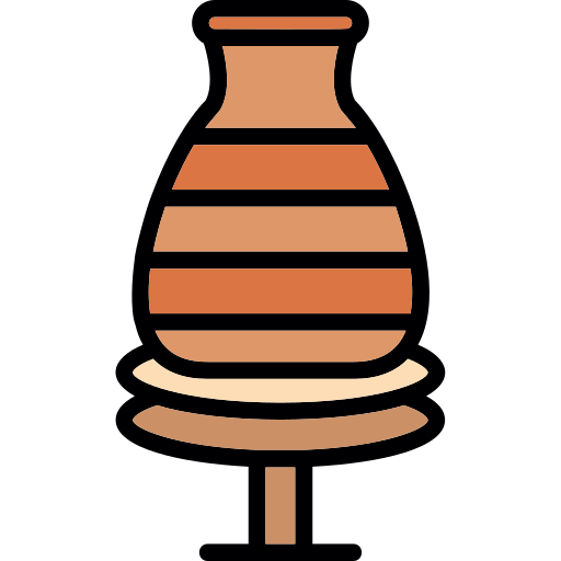 Potter wheel Generic Outline Color icon