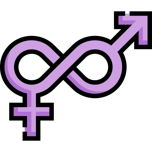 geschlechtergleichheit Detailed Straight Lineal color icon