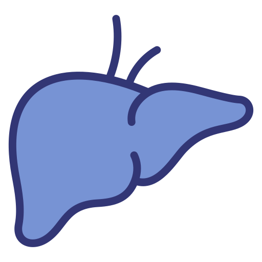 肝臓 Generic Blue icon