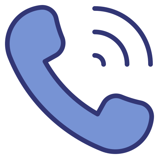 電話をかける Generic Blue icon