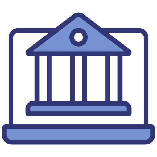 Онлайн банкинг Generic Blue иконка