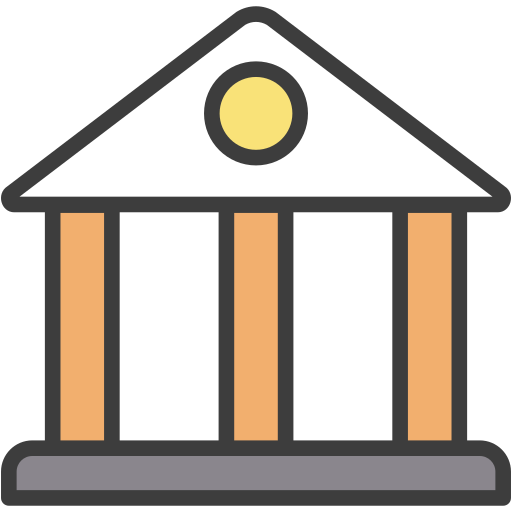 cuenta bancaria Generic Outline Color icono
