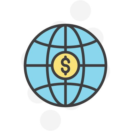 gospodarka światowa Generic Rounded Shapes ikona