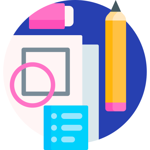 Study Detailed Flat Circular Flat icon