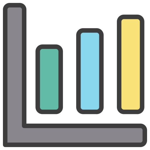 une analyse Generic Outline Color Icône